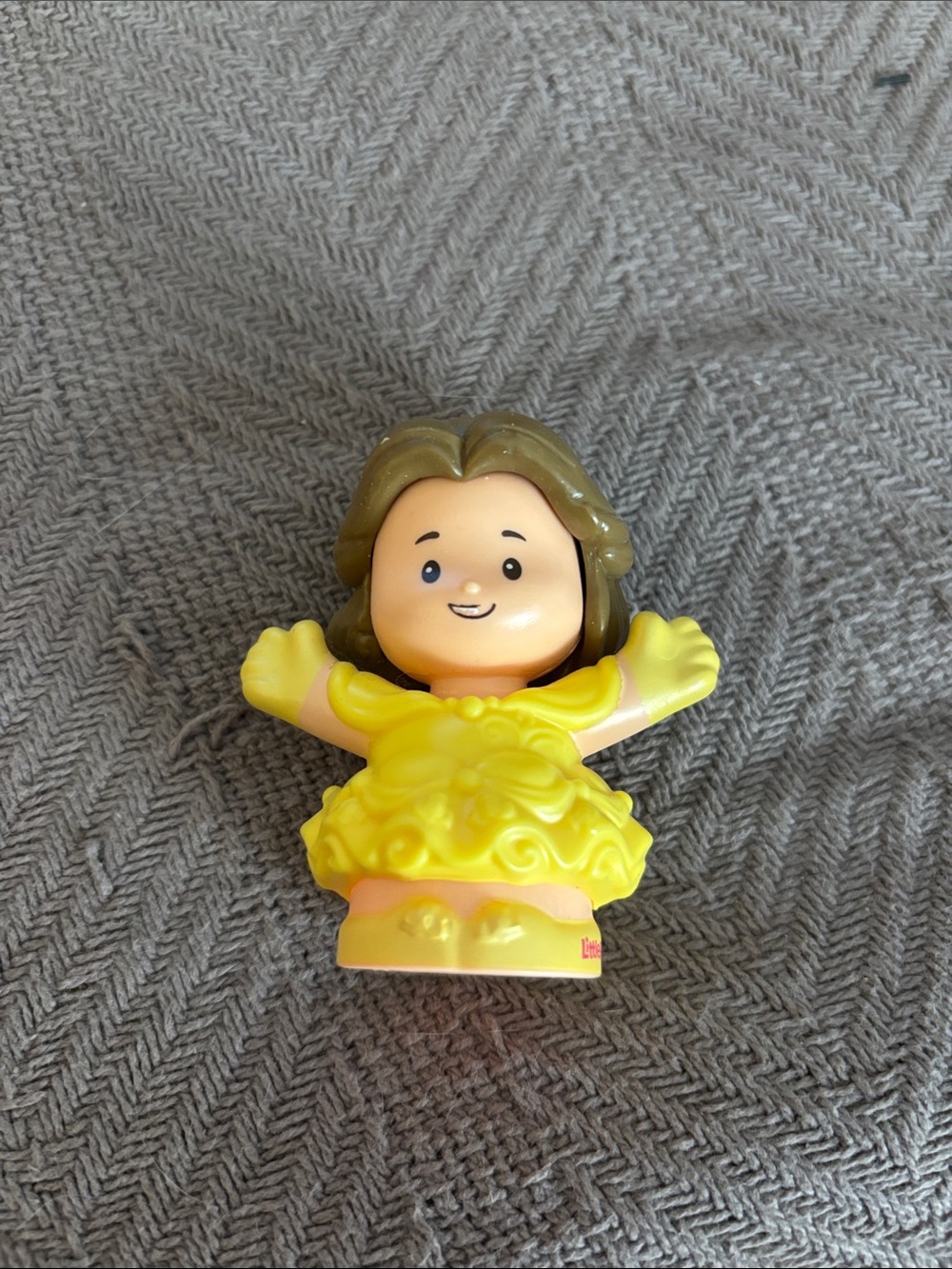 Belle Yellow Princess Figure Kids Toy little people